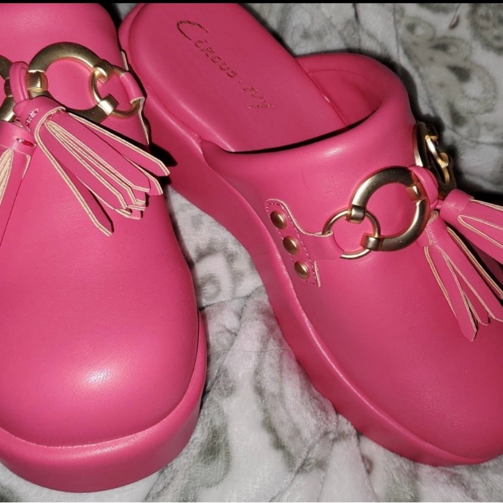Sam Edelman Pink Clogs